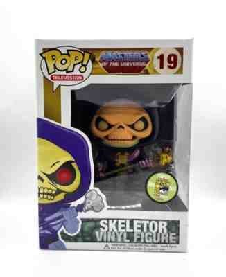 SDCC 2013 FUNKO Pop SKELETOR #19 Black Hood LE480 Masters Of the Universe