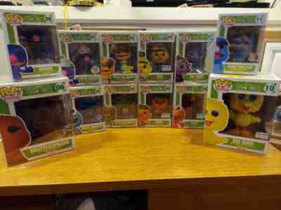 Sesame Street Funko Pop Set - Complete with Rare Variants! (Comic Con's/Flocked)