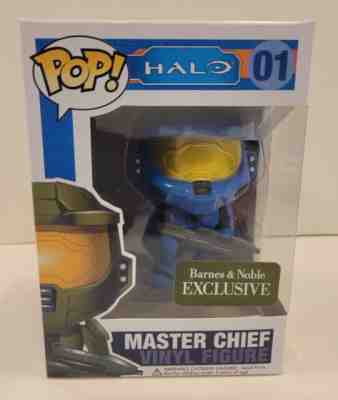 Funko Pop: Halo Master Chief #01 - 2008 Barnes And Noble Exclusive VR HTF