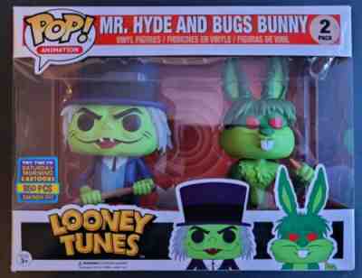 Funko Pop! Looney Tunes Mr. Hyde Bugs Bunny 2 Pk 2017 SDCC Exclusive LE 850 Pcs