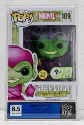 Funko Green Goblin 109 Glow In The Dark ECCC LE300 VVGS Graded