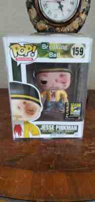 Funko POP TV Beat Up Jesse Pinkman Breaking Bad #159 SDCC Exclusive LE 2500 RARE