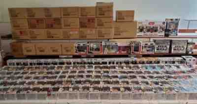 MASSIVE LOT OF (282) FUNKO POP! STAR WARS FIGURES Yoda Luke Skywalker Troopers