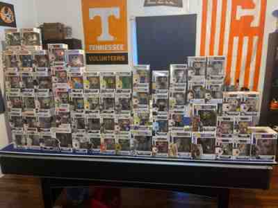 64 Funko Pop Collection Lot. 13 Vaulted pops. Mint condition! Never Opened!