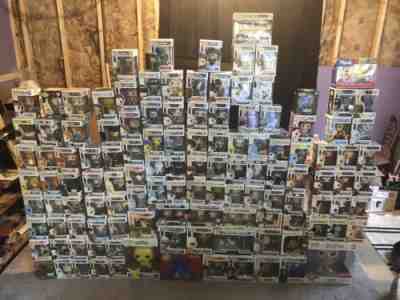 125 Funko Pop Lot wholesale collection, Disney Star Wars Naruto More