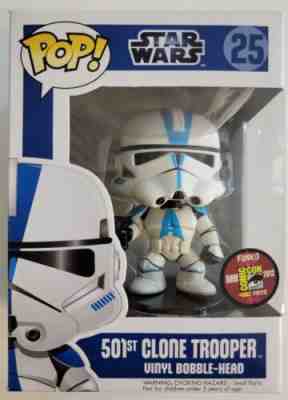 Funko POP! Star Wars 501st Storm Trooper #25 Blue Box 2012 SDCC Exclusive