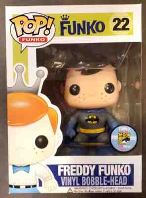 FUNKO POP BATMAN FREDDY FUNKO FUNDAYS SDCC 2013 LIMITED EDITION ONLY 200 MADE