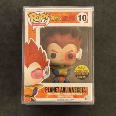 Funko Planet Arlia Vegeta Dragon Ball Z NYCC Toy Tokyo Hard Stacks Protector #10