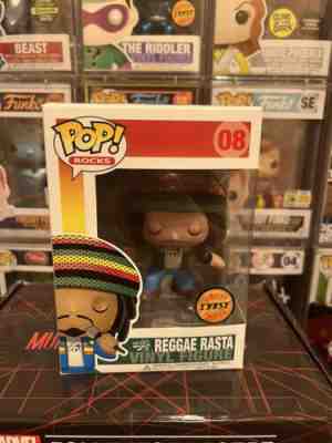 Funko Pop Reggae Rasta 08 Chase 2010 Super Rare