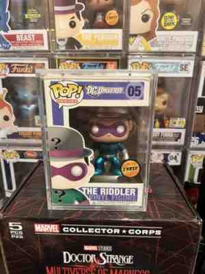 Funko Pop The Riddler 05 Metallic Chase DC Universe 2010