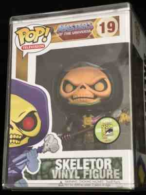 SDCC 2013 FUNKO Pop DISCO SKELETOR #19 Metallic 1/480 Masters Of the Universe