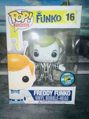 Freddy Funko Beetlejuice pop rare 96 pieces made SDCC exclusive