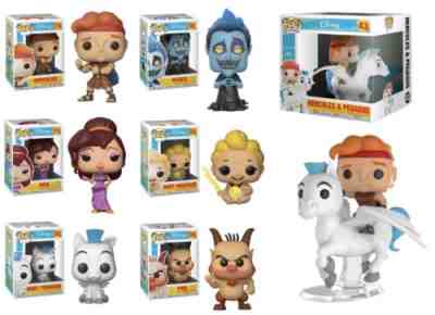 Funko POP! Disney ~ HERCULES VINYL FIGURE SET Herc, Phil, Meg, Hades, Pegasus+