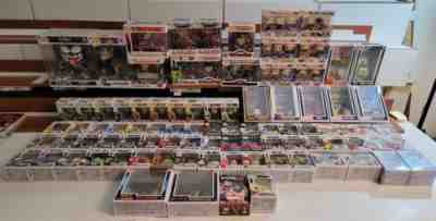 Funko POP! Lot of (124) Marvel Demon Slayer My Hero Spider-Man Star Wars ALL NEW