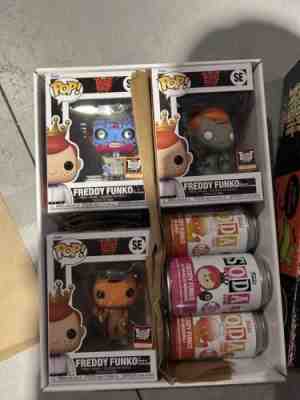 Funko NYCC 2022 Fright Night Box of Fun Freddy As Sam, They Live Alien, Creep