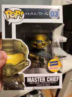 Funko POP! Golden Halo Master Chief 03 - Blockbuster Exclusive