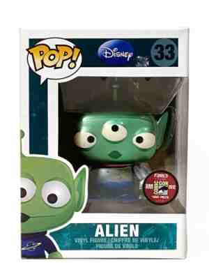 Funko Pop! Disney #33 Metallic Alien 2012 SDCC Exclusive LE 1/480 NIB RARE VHTF