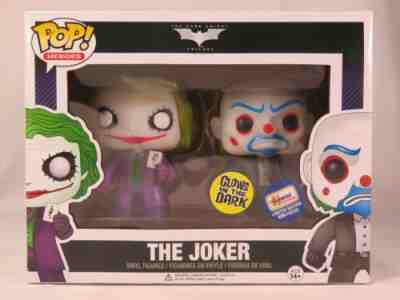 Heroes Funko Pop - The Joker / Bank Robber (Glow) 2 Pack - The Dark Knight