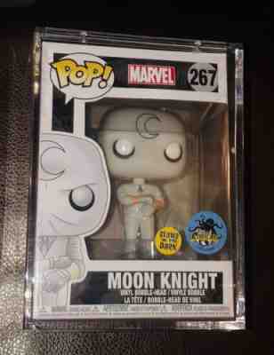 Moon Knight #267 Funko Pop Marvel Comikaze 2017 LACC Glow GITD RARE GRAIL!