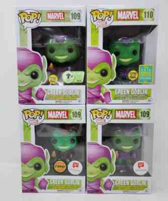 Funko Pop Marvel #110 #109 Green Goblin eccc Lot