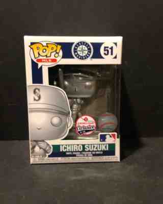 Funko Pop! Vinyl MLB - Ichiro Suzuki Silver T-Mobile Park Exclusive 51pc