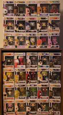 Funko Pop Set Of 35!!! Amine, Disney, Marvel, BTS, Pop Culture!!