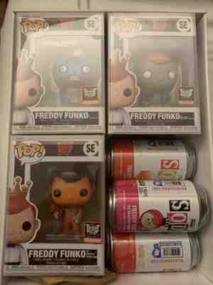 Funko NYCC 2022 Fright Night Box of Fun Freddy As Sam, They Live Alien, Creep