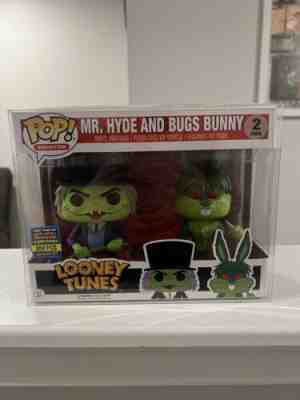 Funko Pop! Looney Tunes Mr. Hyde and Bugs Bunny 2-Pack SDCC Toy Tokyo 2017 LE850