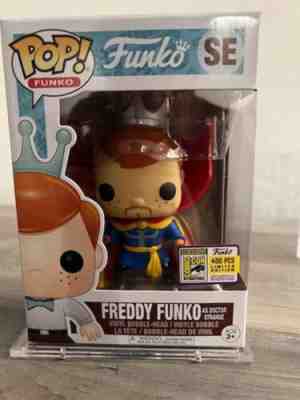 FREDDY FUNKO AS DOCTOR STRANGE Very Rare ComicCon Limited Edition 2017