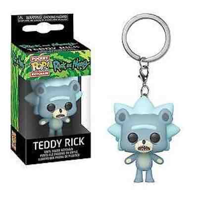 FUNKO Rick and Morty Pocket Pop! Keychain Teddy Rick NEW IN STOCK!