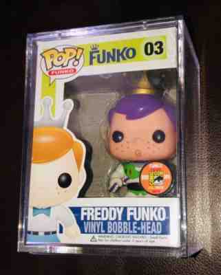 Freddy FUNKO Buzz Lightyear Pop 03 Toy Story SDCC 2011 Fundays 1/125 RARE GRAIL!