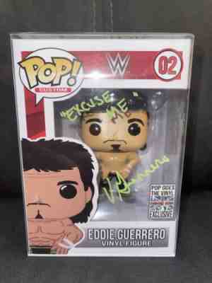 Vickie Guerreroâ??s Personal Eddie Guerrero Funko Pop. 1/1