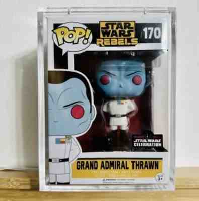 Grand Admiral Thrawn Grand Celebration Funko Pop +Bonus Captain America Funko