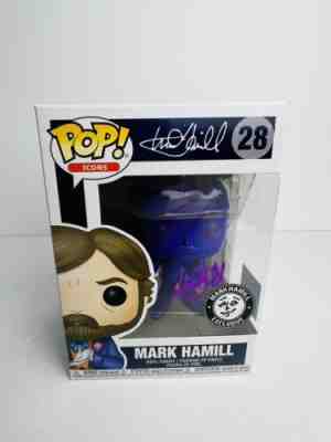 Funko Pop! Mark Hamill Autographed Joker Variant #28 Official Pix COA Signed