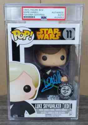 Mark Hamill Signed Star Wars Luke Skywalker (Jedi) 11 Funko POP! Figure PSA