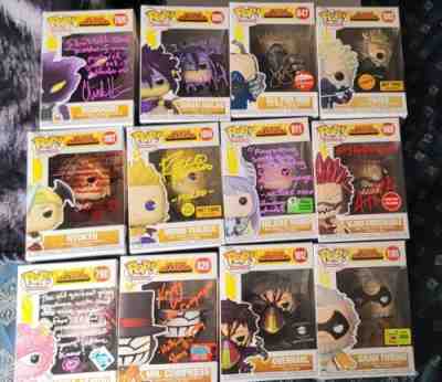 my hero academia funko pop lot