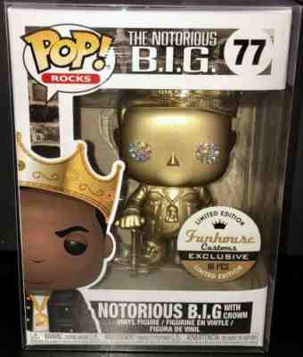 1 of 10 Diamond Notorious BIG funko POP 77 funhouse Rap HipHop Biggie Toy Figure