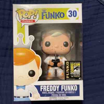 Freddy Funko Emmett Brown Pop SDCC EXCLUSIVE only 96 pcs made GREAT SCOTT 