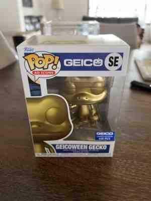 Funko Pop! SE Geicoween Golden Geico Gecko LE 100