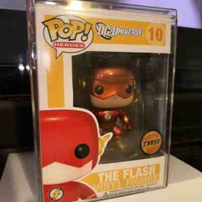 funko pop Metallic Flash Chase 2011 Rare! Wow