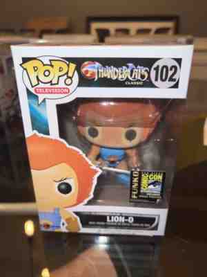 Lion-O (102) (Thundercats) 2014 SDCC Exclusive FLOCKED Funko Pop LE 1000