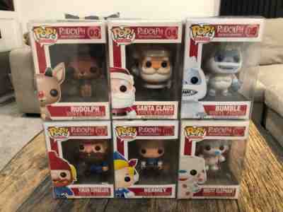 Funko Holiday Pop Full Set Rudolph Hermey Misfit