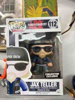 Funko Pop! Television Sons Of Anarchy Jax Teller (w Hat) SDCC Figure #112