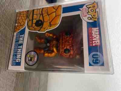 The Thing funko pop 09 metallic with black eyes