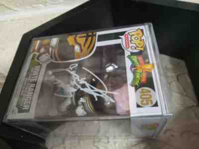 MMPR White Ranger Funko Pop #22 Signed By Jason David Frank