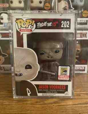 Unmasked Jason Voorhees Funko Pop SDCC Exclusive - Signed By 11 - Exact Proof!