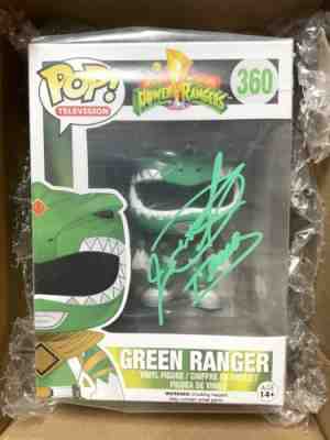 Green Power Ranger Funko #360 Jason David Frank Signed Autograph JSA Verified