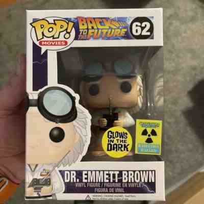 Pop! Movies Back to the Future Dr. Emmett Brown GITD Convention Exclusive Funko