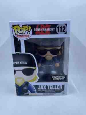 Rare Funko Pop! Television Sons Of Anarchy Jax Teller (w Hat) SDCC Figure #112