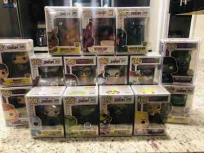 Funko POP! Scooby-Doo Lot Velma, Daphne, Shaggy, Fred, Creeper, Cutler, Werewolf